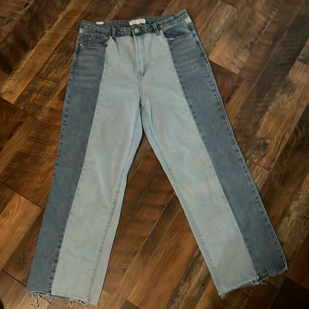 A pair of almost famous jeans, wide leg in a size 13.